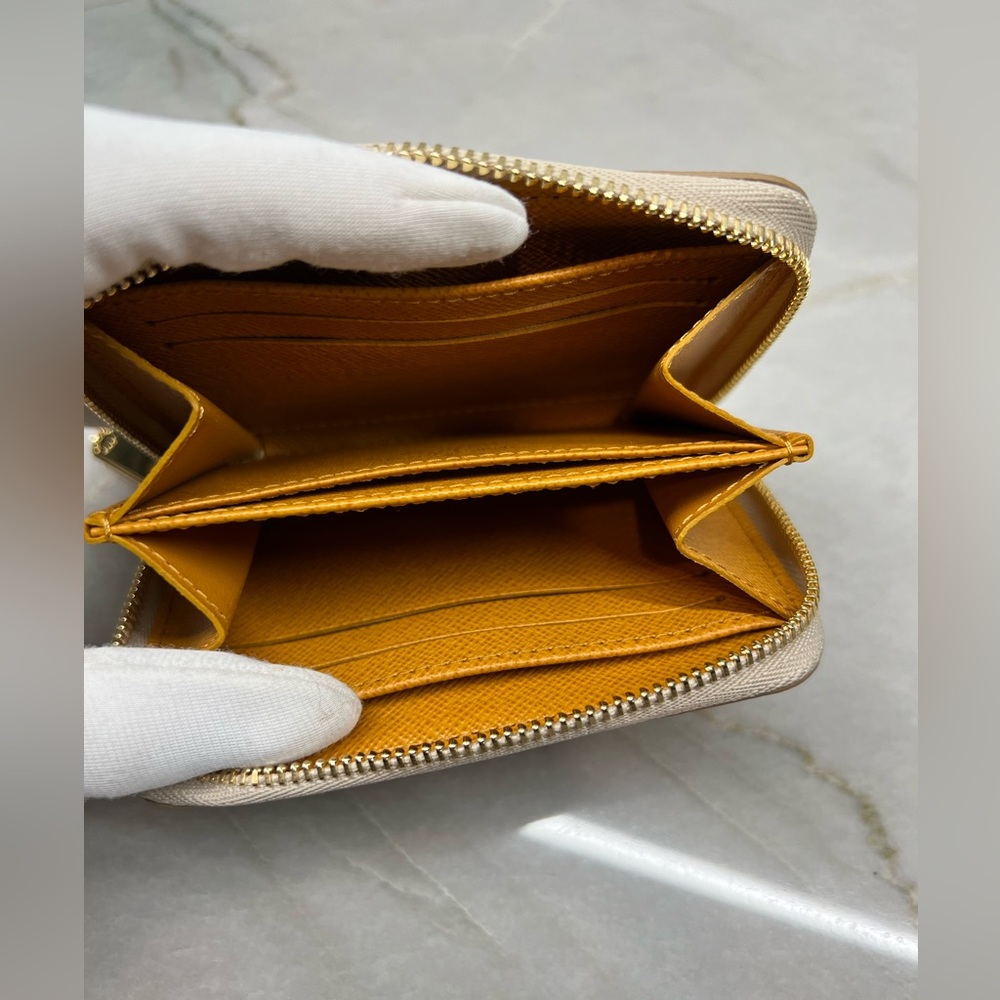 Louis Vuitton Monopaname Monogram Compact Zippy Wallet Paris Street Sign - Picture 6 of 7